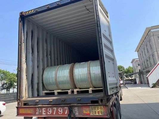 25.2km/Reel de Sterktelid van de vezel Optisch Kabel FRP Lichtgewicht
